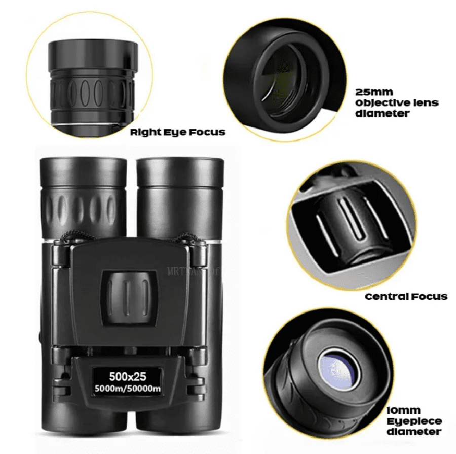 50000M Powerful Binoculars 500x25 Long Range Telescope Low-light night vision Folding Binoculars for Hunting Camping - Image 7