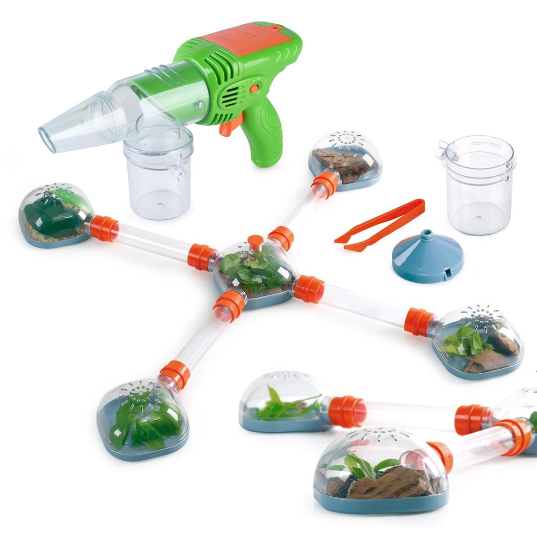 Catcher Kit For Bugs Toys 3-5 Vacuum Catching Critter Keeper Habitat Insect Collection Terrarium Summer Outside 1-3 4 5 6 7 8+ Gift