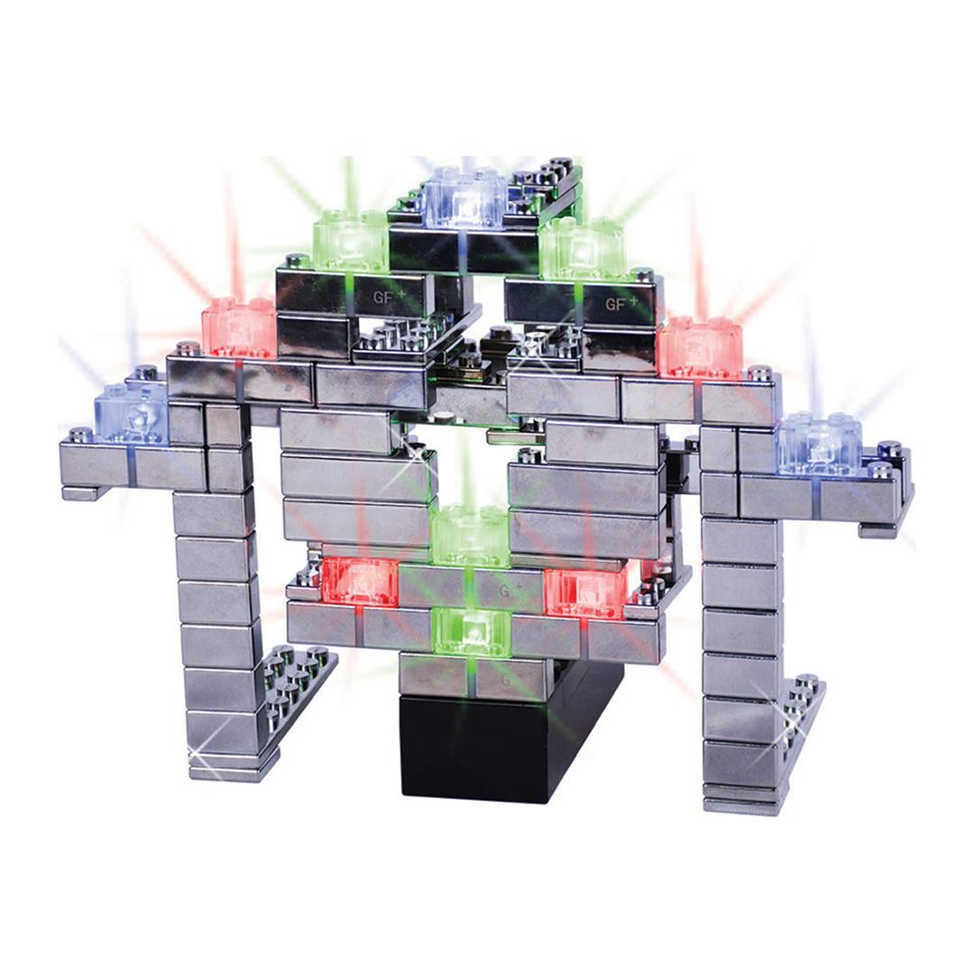 E-Blox Power Blox Builder - Advanced Kit 3D LED Light-Up Building Blocks Toys Set for Kids Ages 8+ - Image 3