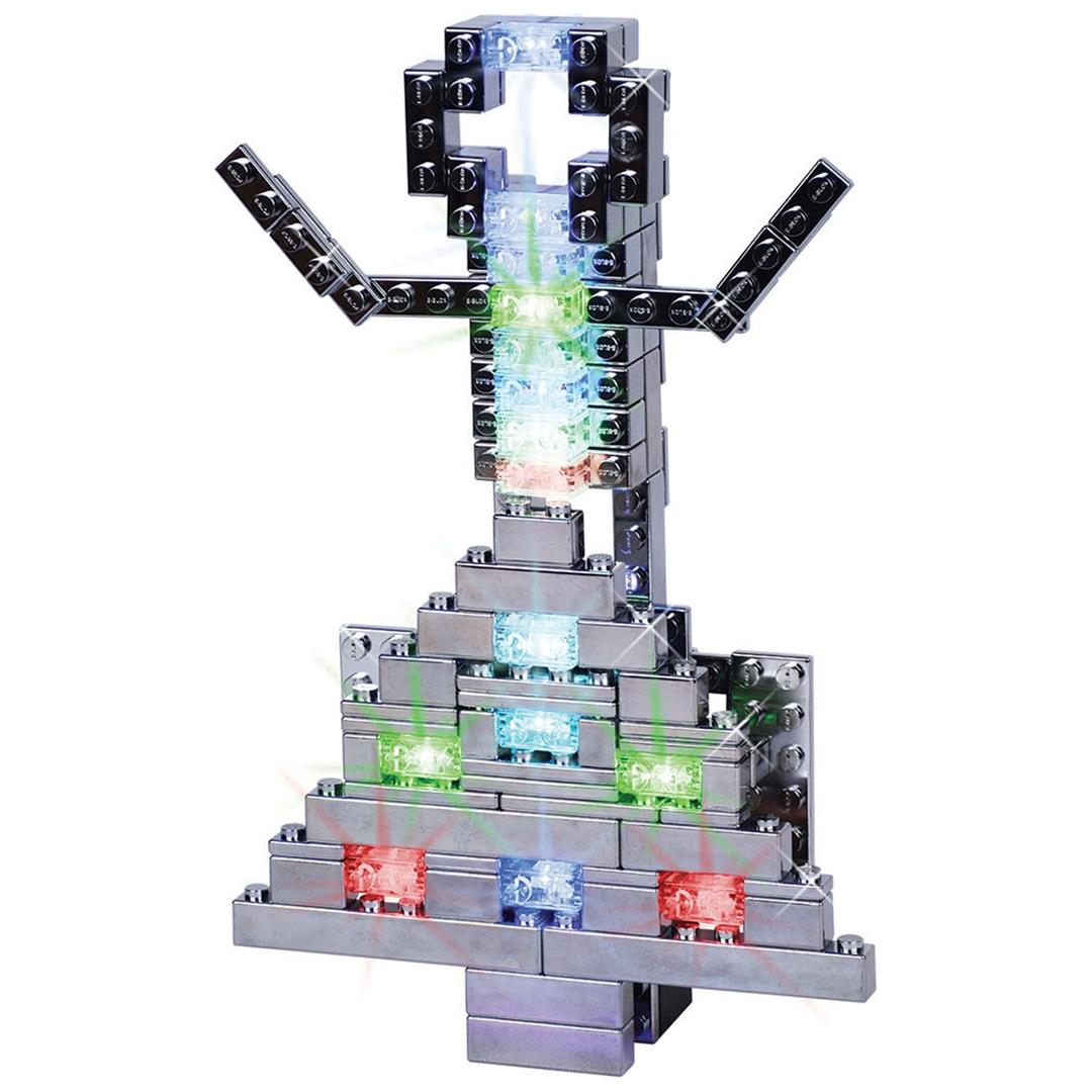 E-Blox Power Blox Builder - Advanced Kit 3D LED Light-Up Building Blocks Toys Set for Kids Ages 8+ - Image 5