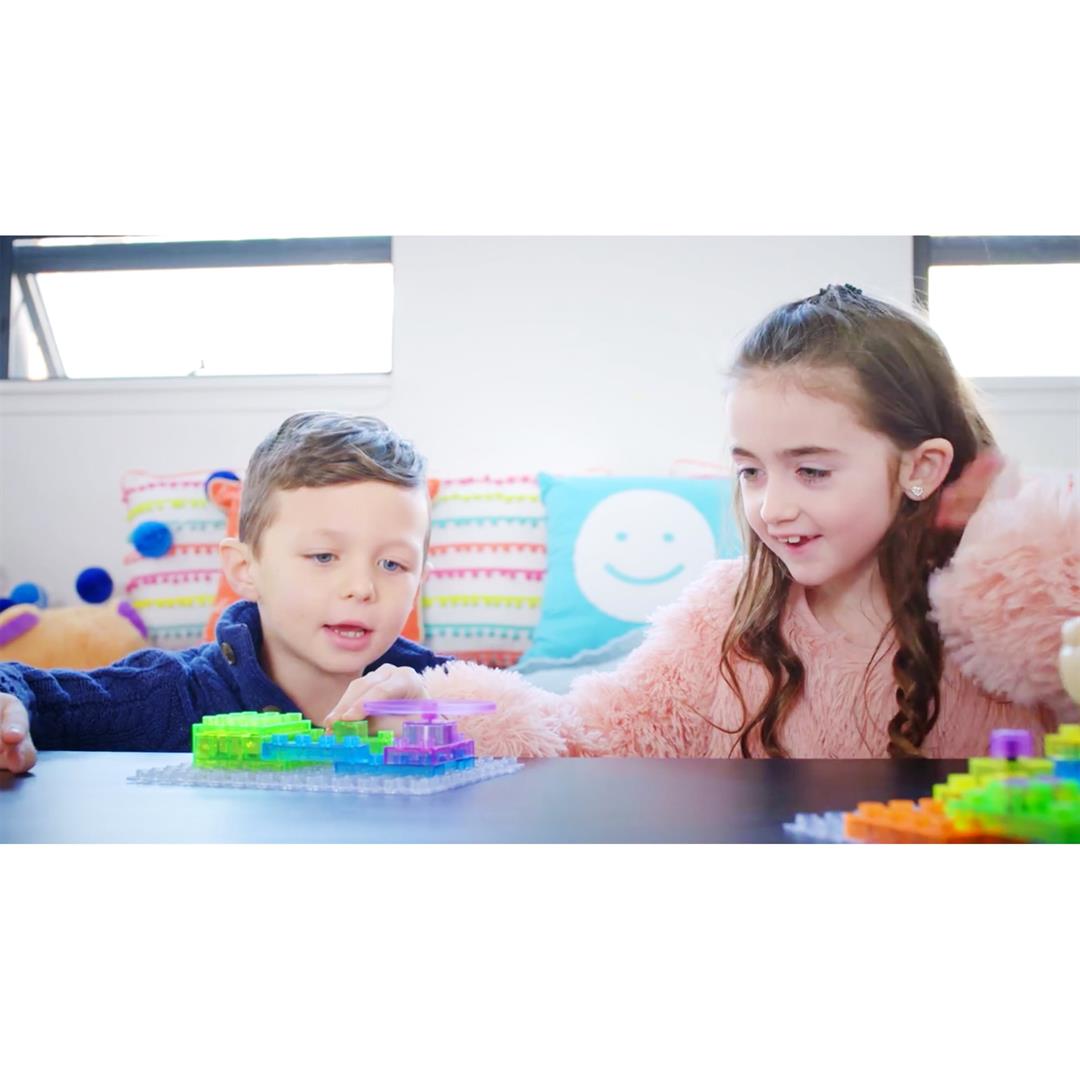 E-Blox Power Blox Builder - Advanced Kit 3D LED Light-Up Building Blocks Toys Set for Kids Ages 8+ - Image 6