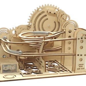 Flip Toys Wooden Marble Run Vortex | Motorized | Ages 10+