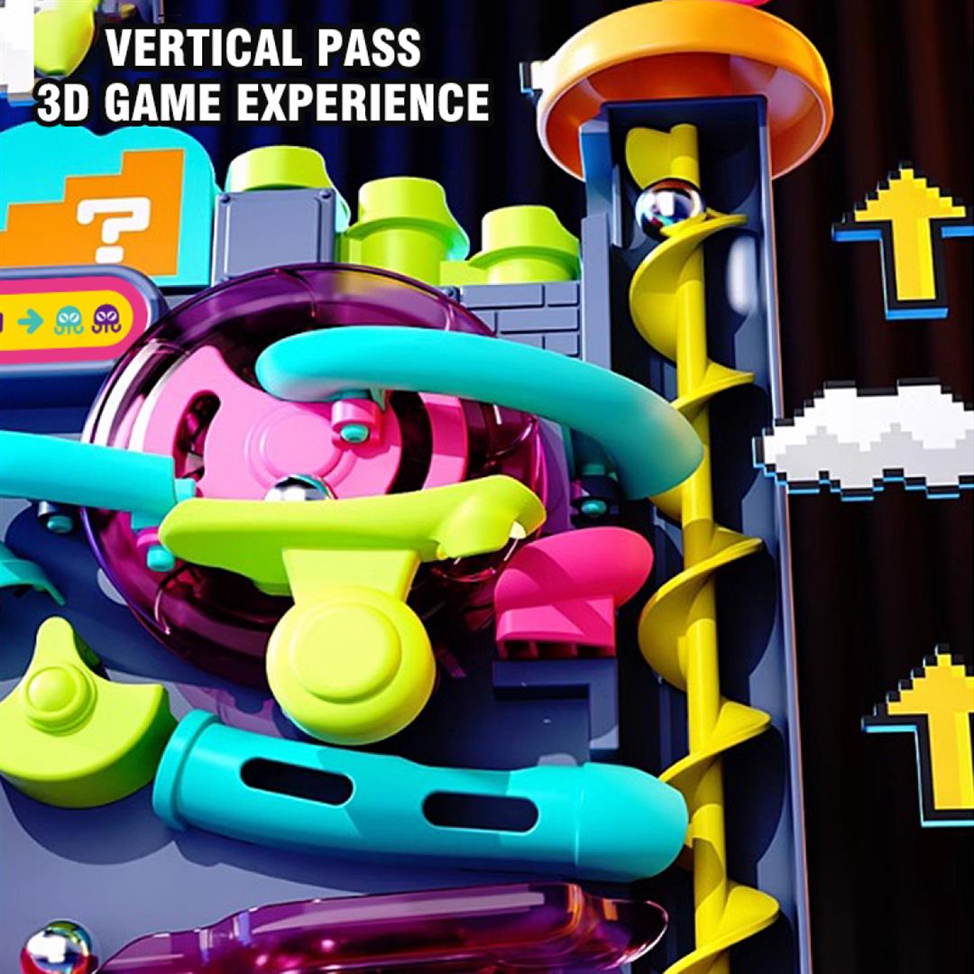 Kids Ball Drop Toys, Car Track Toy Car Ramp for Toddlers Ages 3+ Christmas Birthday Gifts - Image 5