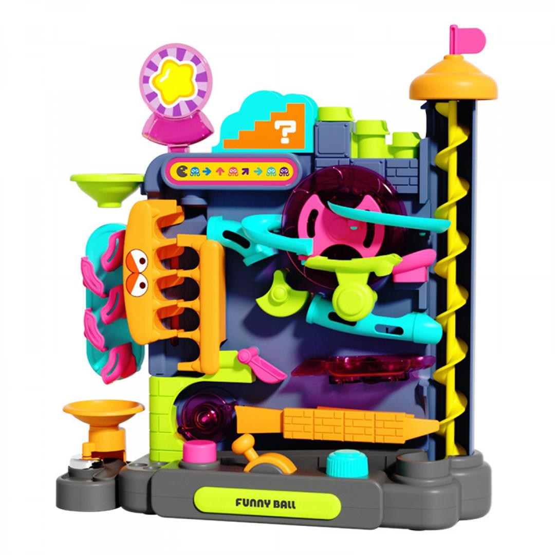 Kids Ball Drop Toys, Car Track Toy Car Ramp for Toddlers Ages 3+ Christmas Birthday Gifts