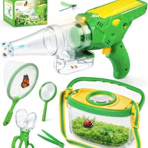 Kids Bug Catcher Kit with Vacuum and Viewer Box for Outdoor Nature Exploration