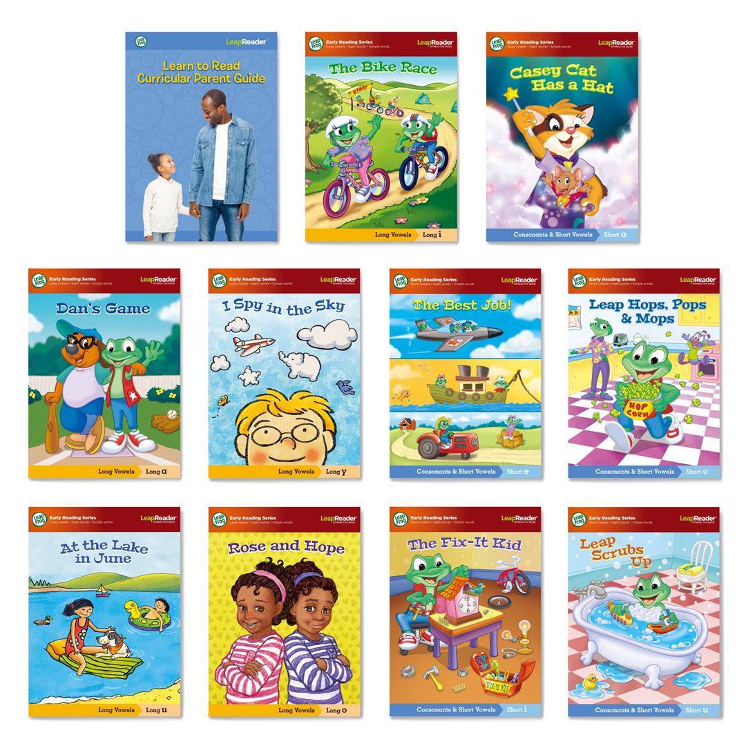 LeapFrog LeapReader Learn-to-Read 10-Book Mega Pack Plastic, Paper with Accessories, Baby and Toddler Toys - Image 7