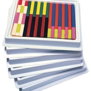 Learning Resources Cuisenaire Rods Multi-Pack: Plastic Rods, Math Manipulatives, Ages 4+