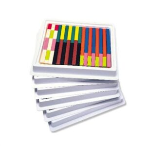 Learning Resources Cuisenaire Rods Multipack Wood, Math Manipulatives, Ages 4+, LER7503