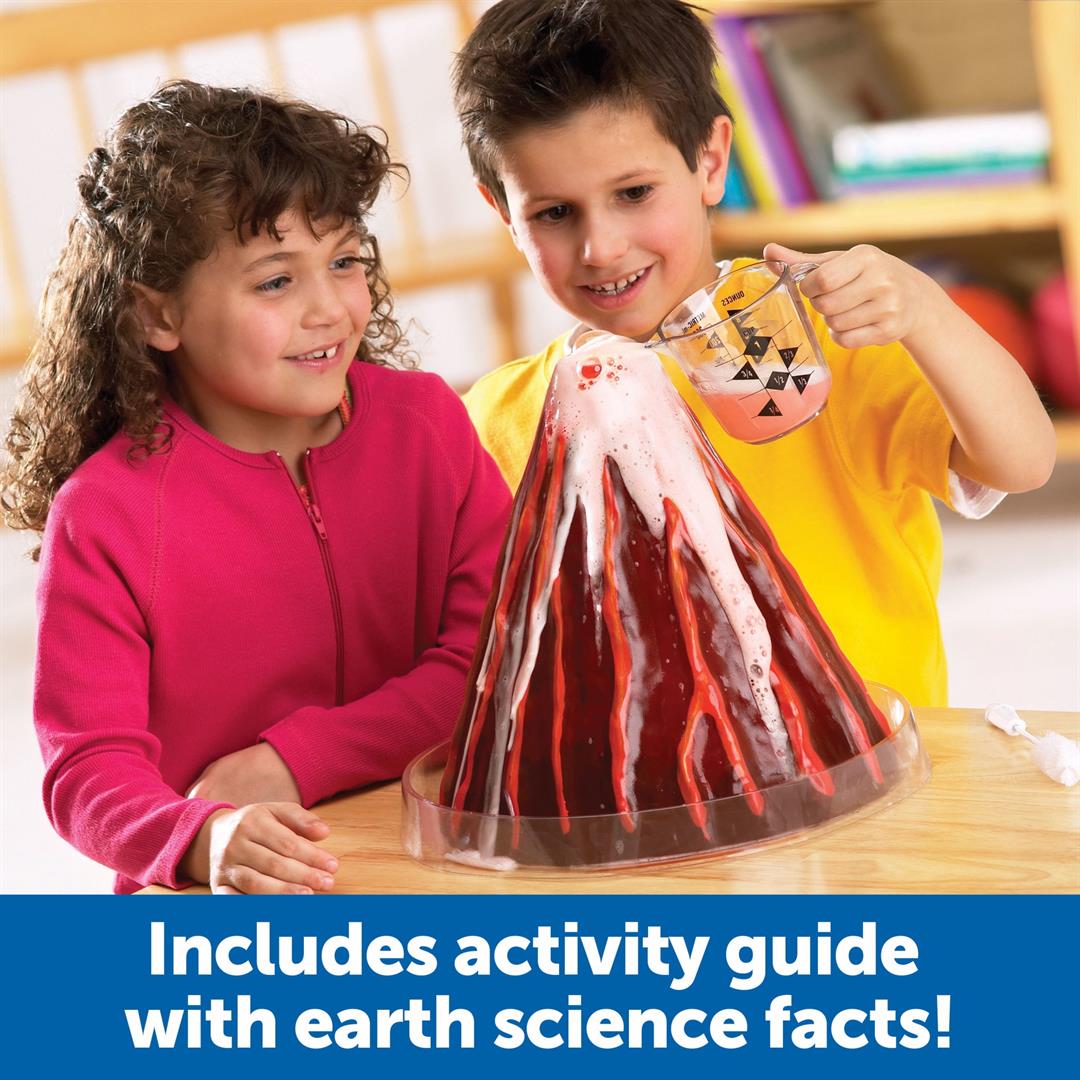 Learning Resources Erupting Cross-Section Volcano Model - Science Projects, Ages 6+ - Image 3