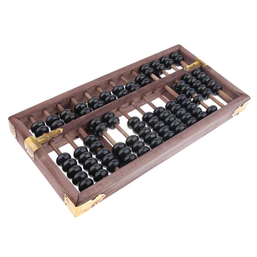 LeeQinersw Portable Arithmetic Beads Mathematics Calculate Chinese Abacus for Kids Toys - Image 2