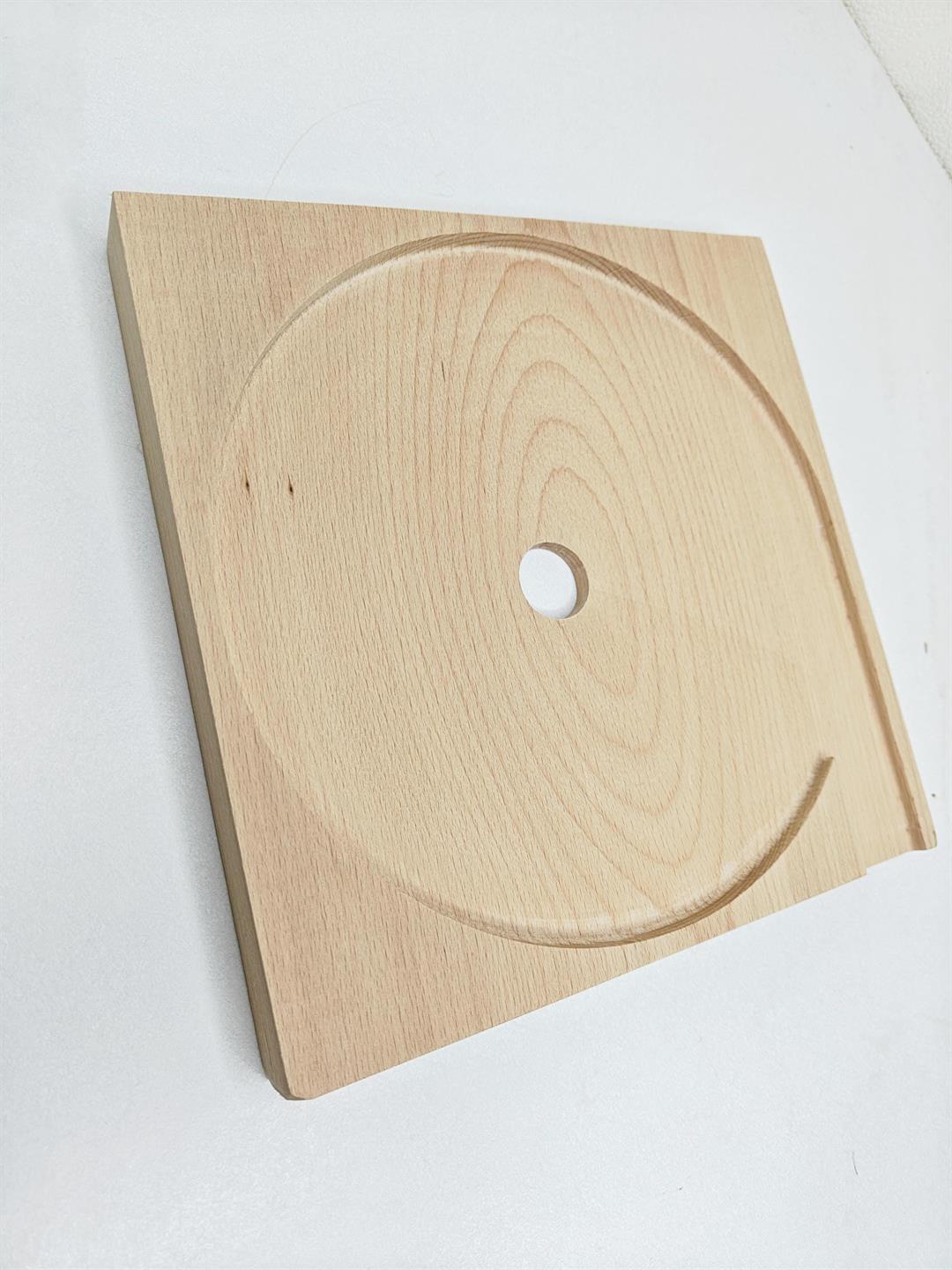 Marble Run Track Marble Race, Marble Run Race Wooden Plate Light weight Toy, Montessori only single plate in this order Funnel wood toy 3d Size 9 9 inch - Image 4
