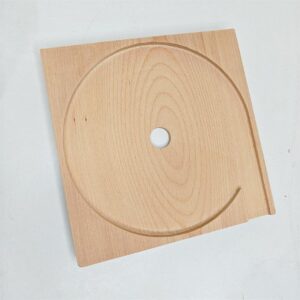 Marble Run Track Marble Race, Marble Run Race Wooden Plate Light weight Toy, Montessori only single plate in this order Funnel wood toy 3d Size 9 9 inch