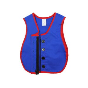 (Price/EA)Childrens Factory CF-361319 Manual Dexterity Button Zipper Vest