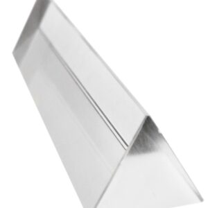 Prism Glass Equilateral, 100mm Long, Pack of 10.