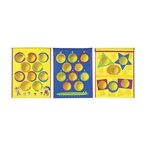 smart toss colors, shapes & numbers bean bag tossing game