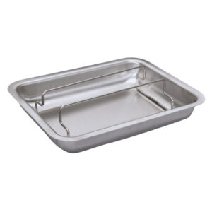 Staining Rack And Tray, Stainless-Steel Tray And Rack