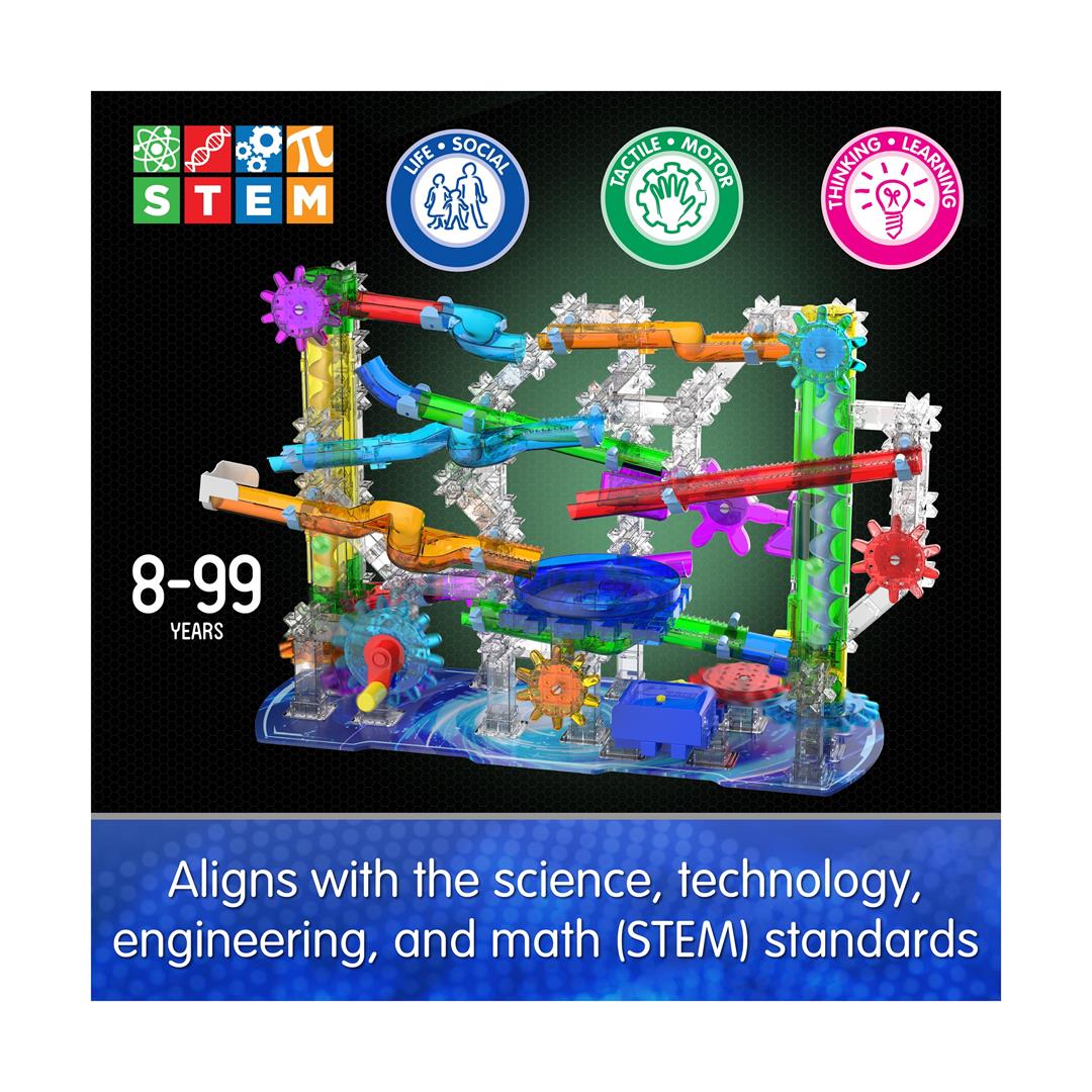 The Learning Journey Techno Gears Marble Mania - TwinTwister Max: 200+ Pcs - Image 2