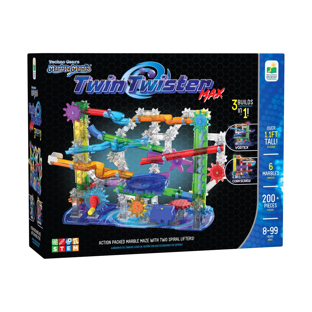 The Learning Journey Techno Gears Marble Mania - TwinTwister Max: 200+ Pcs