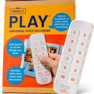 VoiceGift Play, Screen-Free Audio Recorder for Kids | Back to School Story Book Player