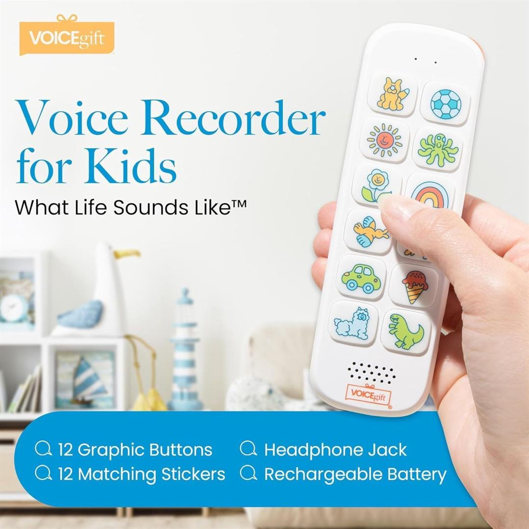 VoiceGift Play, Screen-Free Audio Recorder for Kids | Back to School Story Book Player - Image 4