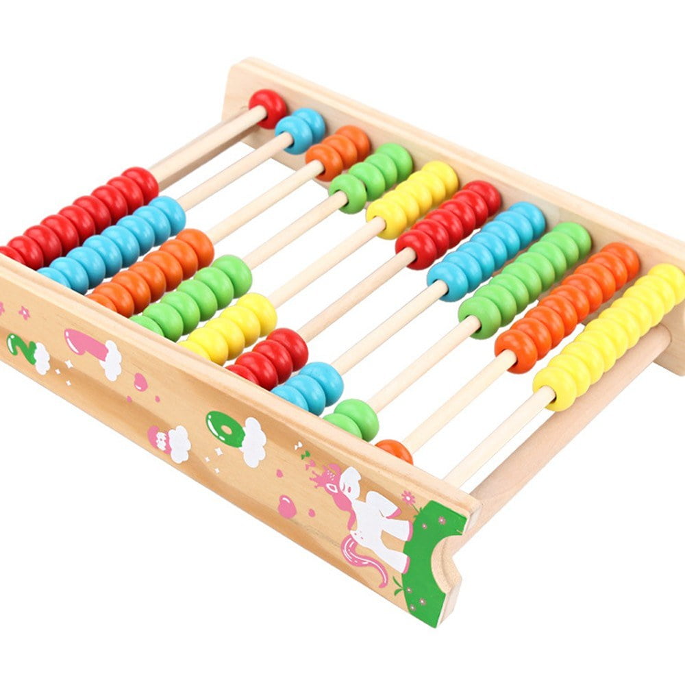 Wooden Abacus Toy Educational Math Game for Kids and Toddlers - Image 2