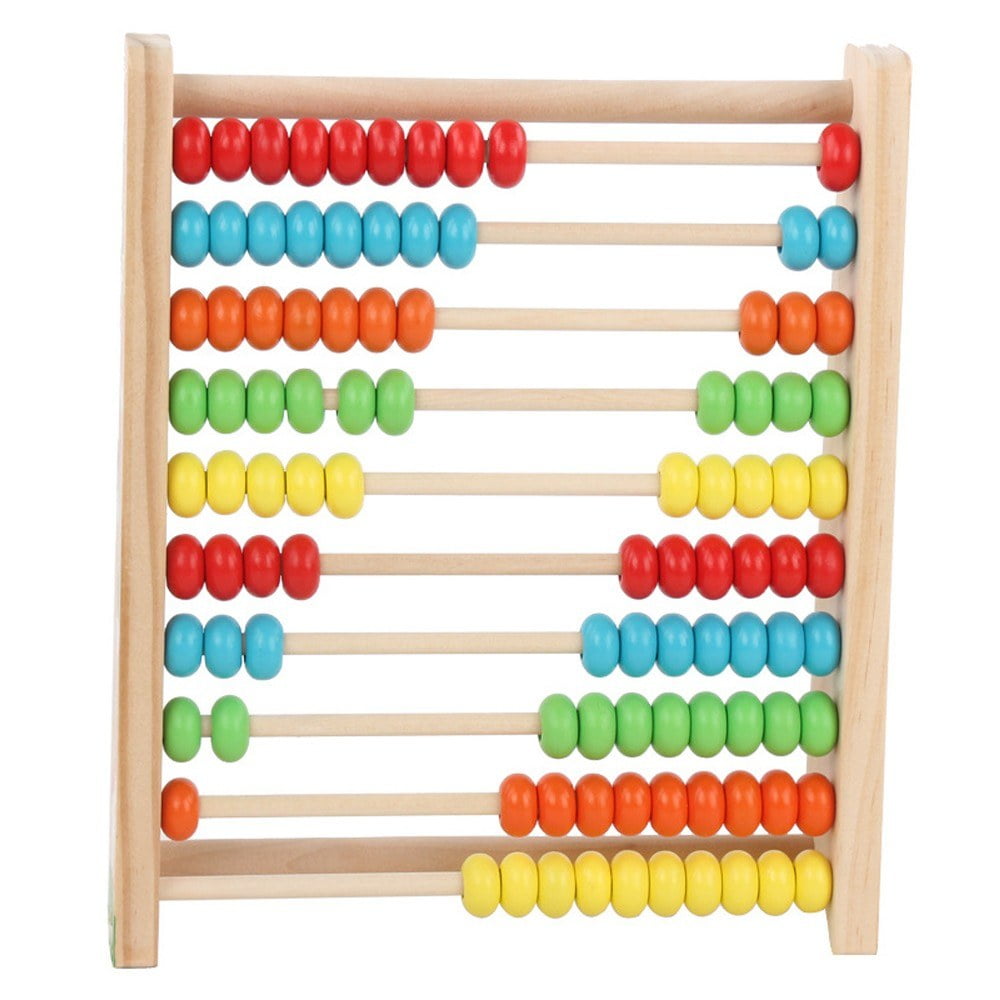 Wooden Abacus Toy Educational Math Game for Kids and Toddlers - Image 4
