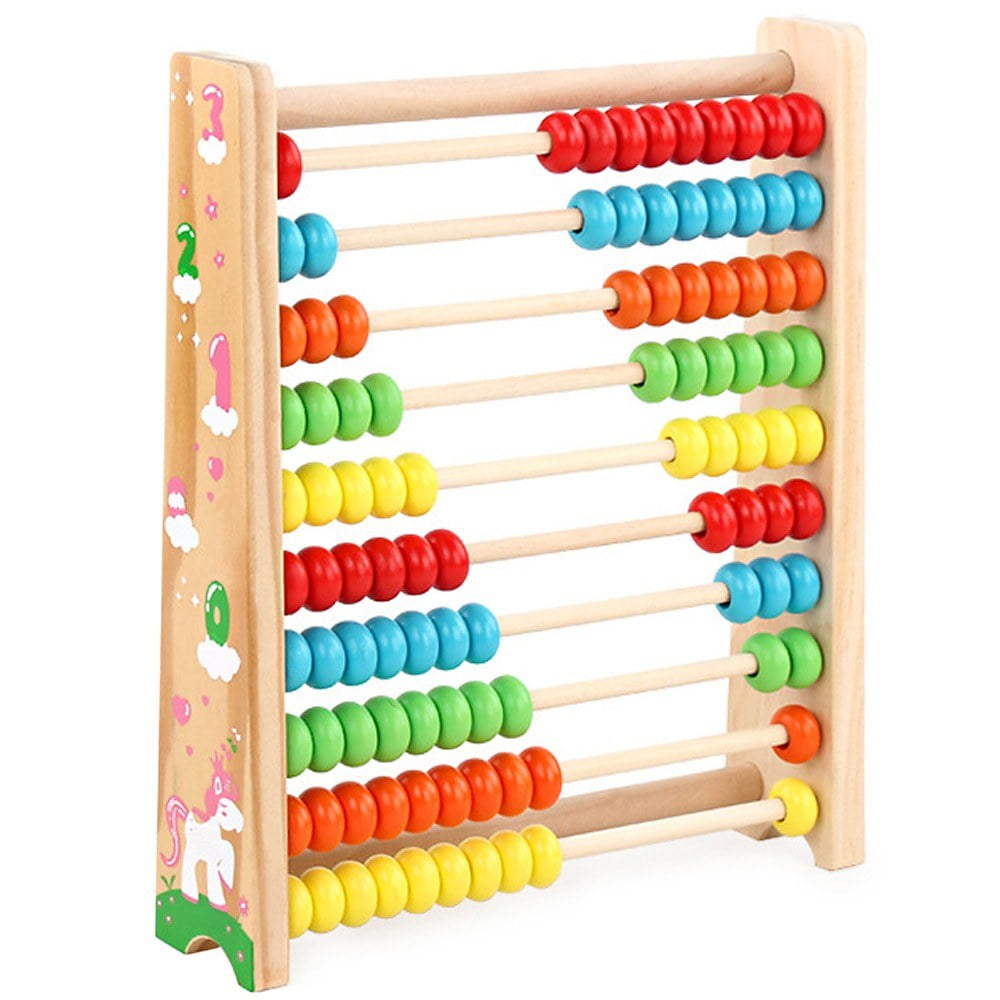 Wooden Abacus Toy Educational Math Game for Kids and Toddlers - Image 6