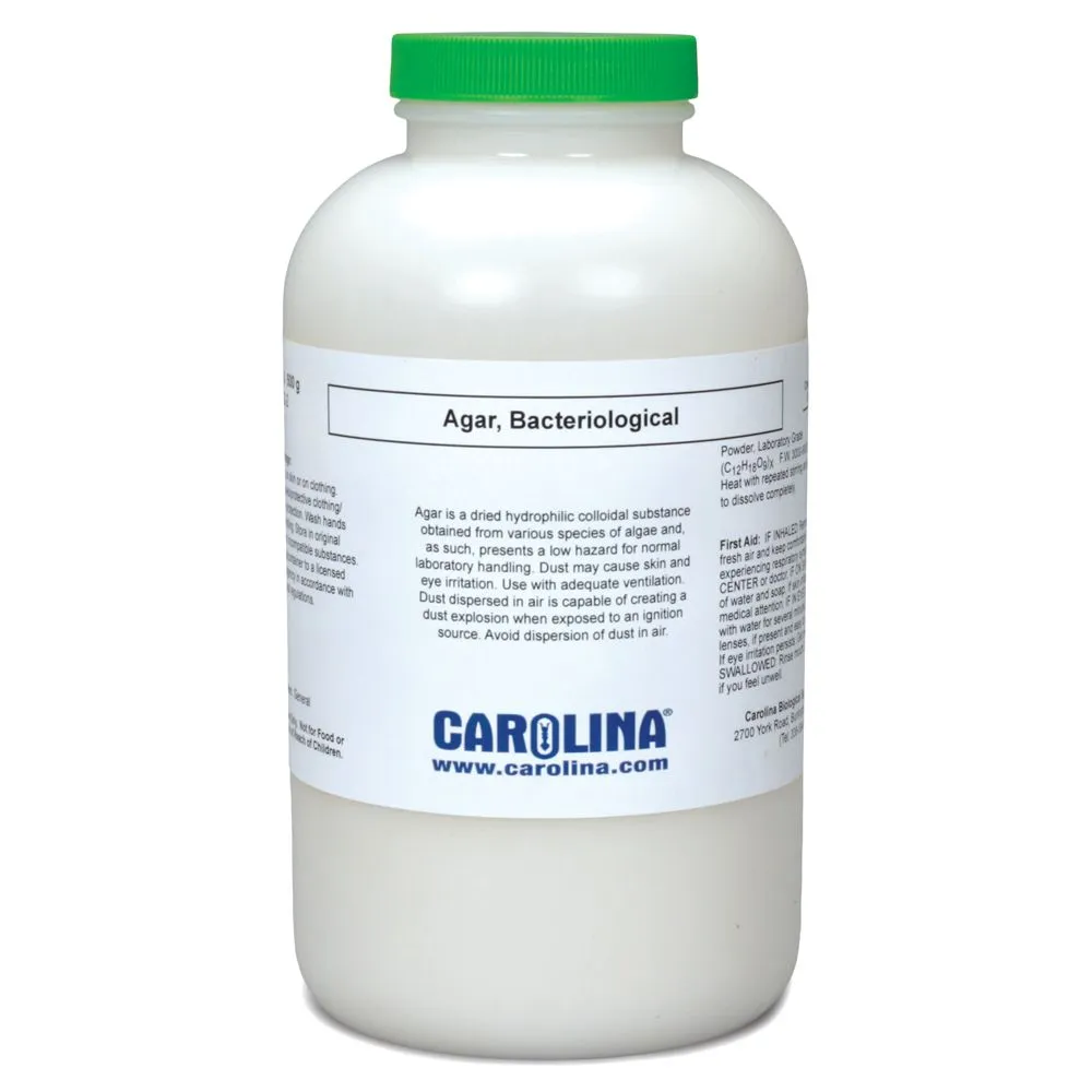 Agar Powder, Reagent Grade, 500 G