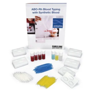 Carolina Abo-Rh Typing With Synthetic Blood Kit, Materials For 30 Students